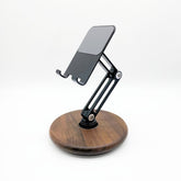 Super Wooden Phone Stand in a white background | Cyber Vintage