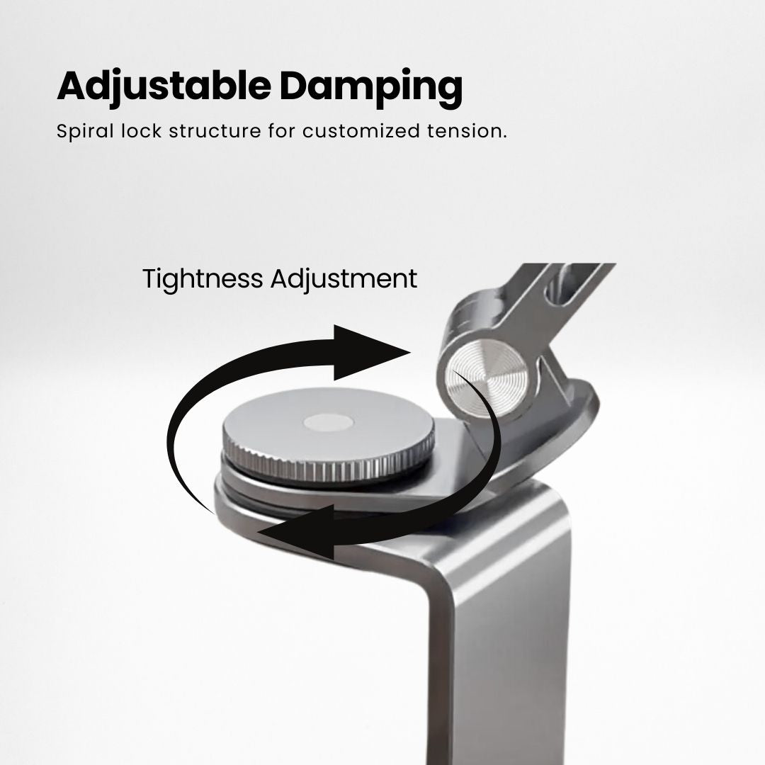 SuperGrip Desk Mount showing its adjustable damping | Cyber Vintage