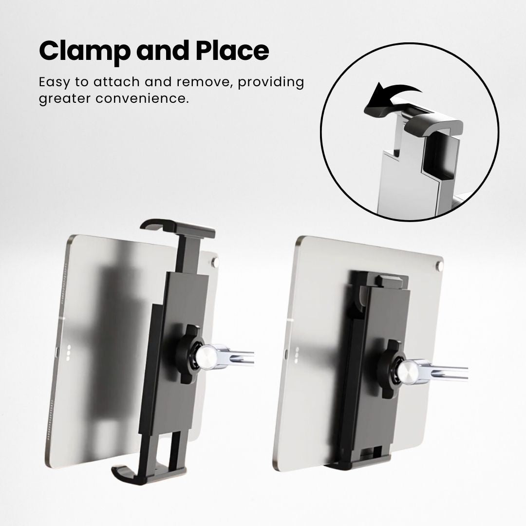 SuperGrip Desk Mount showing its clamp mount | Cyber Vintage