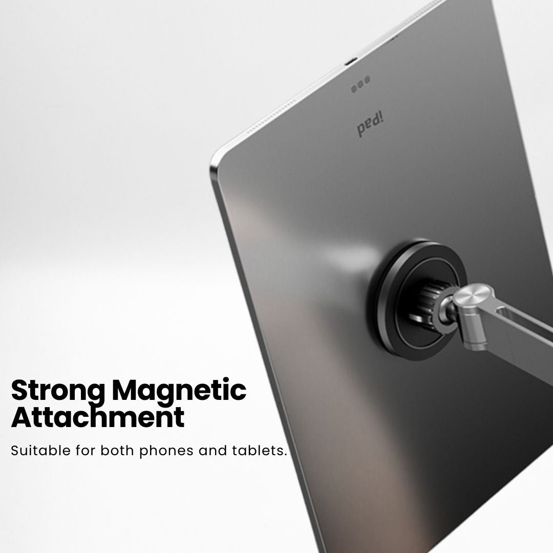 SuperGrip Desk Mount showing its magnetic mount | Cyber Vintage