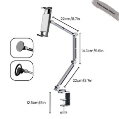SuperGrip Desk Mount showing its product size of the Triple Heads Edition | Cyber Vintage
