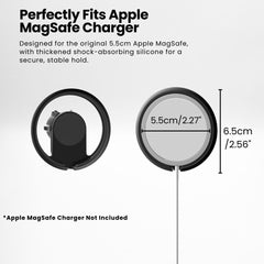 SuperGrip Desk Mount showing its Megsafe charger holder | Cyber Vintage