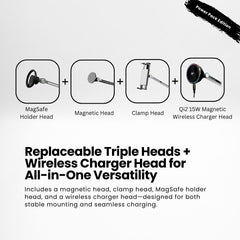 SuperGrip Desk Mount showing the mounting style in Power Pack | Cyber Vintage