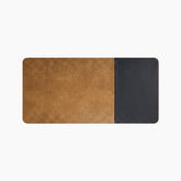 SuperZone dual-surface desk pad and mouse mat in brown and black | Cyber Vintage