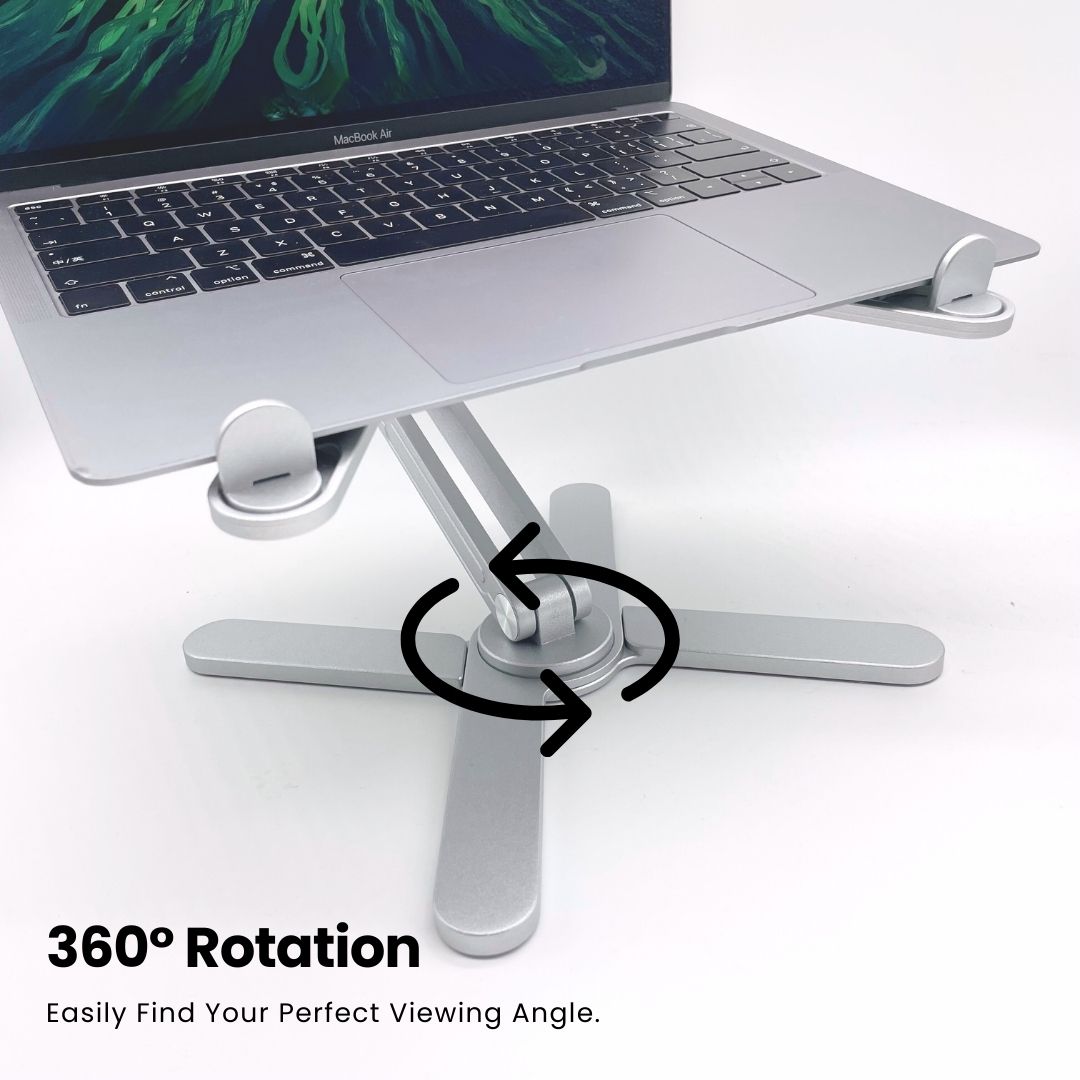 Super Laptop Stand: 360° Adjustable & Foldable