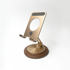 Elite Wooden Phone Stand in a white background | Cyber Vintage