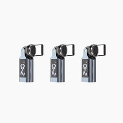Super Flex Adapter 3-pack rotating USB-C adapter bundle with digital power display | Cyber Vintage