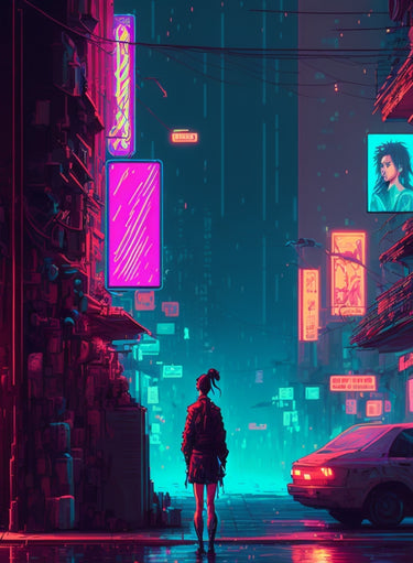 Cyber Vintage | Innovative Workspace & Timeless Desk Setup